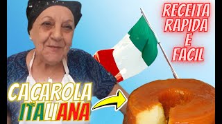 Caçarola Italiana - Receita rápida e fácil de fazer em casa - Comida Caseira da Vovó - Aprenda feliz