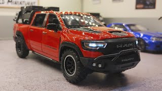 R$ 159,00Miniatura Dodge RAM 1000 TRX Mammoth-Off-Road 1/32 com Luz e Som - Potência e Realismo