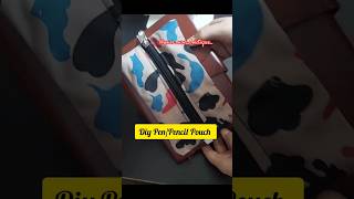 Diy Pen/Pencil Pouch 🦋 #yourownboutique #diy #diyvideos #shorts #ytviral