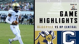 Reidsville vs HP Central Week 1 Highlights | Triad HS FB