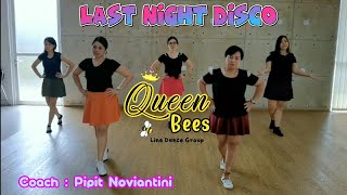 LAST NIGHT DISCO | Line Dance - Absolute Beginner | Choreo: Louis Charles Perret (CAN)