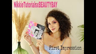 NIKKIE TUTORIALS x BEAUTY BAY Palette ⎮ First Impression