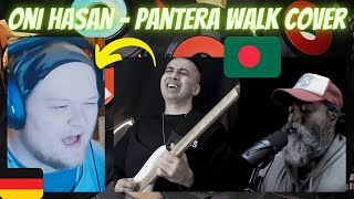 AMAZING VERSION | 🇧🇩 Oni Hasan - Pantera Walk Cover | GERMAN Reaction