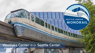 Special: 🇺🇲 The Seattle Monorail between Westlake Center & Seattle Center.