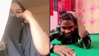 Pari Khan vs Sumbal sta sara da shpe sok samle new tiktok live sabashah viral video