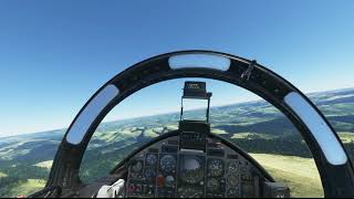 mach loop with Flight simulator 2020 and first time ive used smooth track.