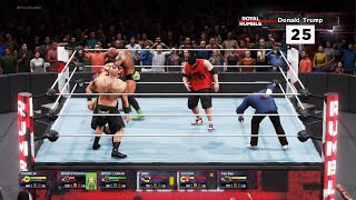 WWE 2K20 30 Man Royal Rumble Match 2