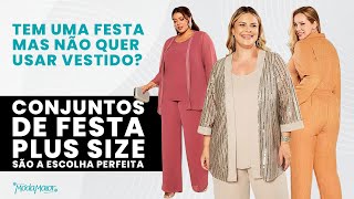 Conjuntos Plus Size: A Alternativa Perfeita aos Vestidos de Festa!