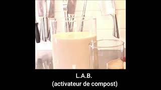 f08 L.A.B. ou activateur de compost maison