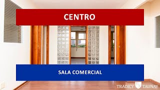 SA0268 - Aluga-se, Centro, Av. Churchill, excelente sala comercial, 110 m².