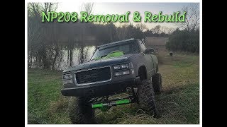 NP 208 Removal & Rebuild Project SAS Part 1 95 Chevy K1500