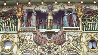 "Why did She Fall for the Leader of the Band" Marenghi Fairground Organ at Dorset Steam Fair 2017