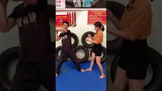 Tự Vệ Nữ Bị Lôi Kéo Tay #vothuat #kungfu #shorts