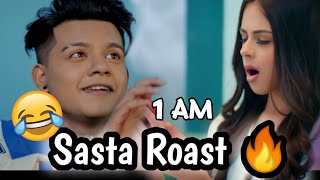 Sasta Roast || 1 AM Song || Riyaz Aly, Rits Badiani || Preetinder Singer || New Punjabi Song Roast