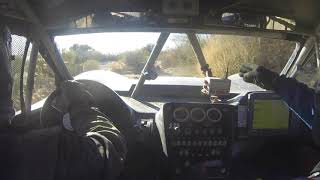 Parker425 GoPro In Car Trophy Truck Crash Desert Race 2018