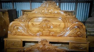 NEW DESIGN FURNITURE || NEW MODEL FULL BOX KHAT || NEW MODEL FURNITURE 2024 || #new #furniture #wood