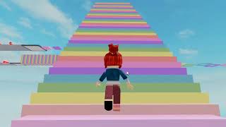 (ROBLOX MALAYSIA)(RAINBOW OBBY) FIRST PLAY OBBY :D