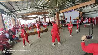 SSB,senam sehat Bone diacara lomba Aerobic dance remix diPlanetCinema bone