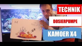 Dosieranlage Meerwasser-Aquarium  / Kamoer X4