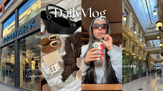 DailyVlog | comprinhas na primark, café sozinha, vivendo na Bélgica 🇧🇪