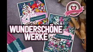 Blumige Grußkarte basteln | Basteln mit Stampin' Up!