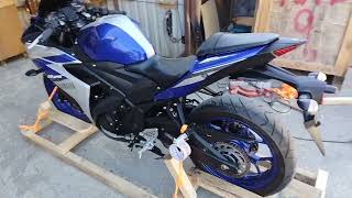 Отправка Yamaha R25 в Самару. Мотоциклы из Японии в наличии и под заказ. Владивосток рулит.