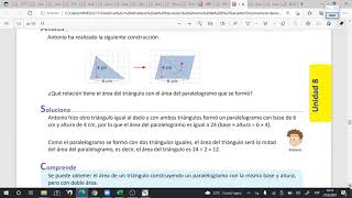 ESMATE QUINTO GRADO CLASE 1.4 UNIDAD 8