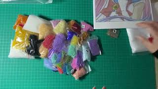 Unboxing Perlensticken Bild Sailor Moon - Olgas Perlen Welt