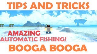 Roblox Booga Booga - Automatic Fishing GLITCH System & Tips And Tricks!