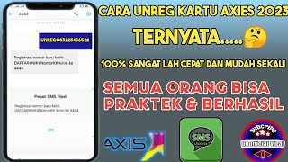 Cara Unreg Kartu Axies Terbaru 2023 Mudah Tercepat Hanya 2 Menit Saja