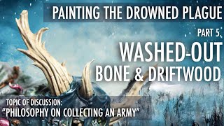 Warhammer 40K Painting Tutorial: Nurgle Death Guard Chaos Space Marines, Washed-Out Bone & Driftwood