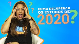 DICAS DE COMO RECUPERAR TODO O CONTEÚDO PERDIDO NAS ESCOLAS!!