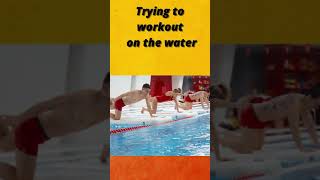 #Youtube Shorts #Trying To Workout on the Water