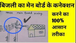 Best electric main board for home ।। electric Men board connection ।। Men board kaise bnaye! Naresh