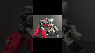 Transformers Ironhide vs Breakdown Stop-motion who will win. . . #stopmotion #trending #transformers