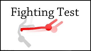 Fighting test! | short Stick nodes animation!