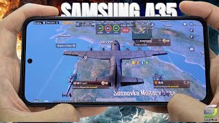 Samsung Galaxy A35 test game PUBG Mobile Update | Exynos 1380