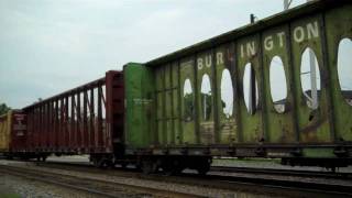 BNSF # 7246 Leads Manifest Through Brookfield