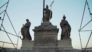 Restauración y reinstalación en la Catedral Metropolitana de las "Tres virtudes teologales"