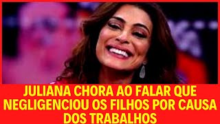 Juliana Paes expõe motivos de saída da Globo e assume negligência com os filhos!(ÚLTIMAS NOTÍCIAS).