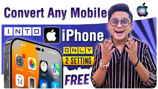 ये तो सोचा ही नहीं था 😛 Convert Any Android Phone to iPhone 14 PRO