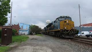 (4K) CSX OCS Blasts Thru Fortville, IN 6/10/21