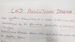 COLD AGGLUTININ TEST