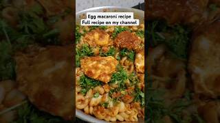 # egg macaroni #indian style pasta recipe #pasta recipe