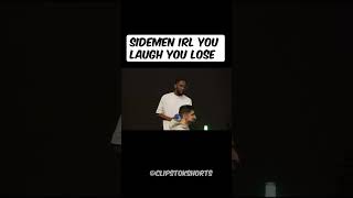 Sidemen IRL you laugh you lose shorts! #shorts #sidemen