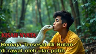 VIRAL!!! KISAH REMAJA TERSESAT DI HUTAN DIRAWAT OLEH ULAR PUTIH..KISAHNYA BIKIN SEDIH!!!