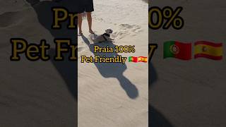 Praia Pet Friendly!!! #espanha #portugal #pets