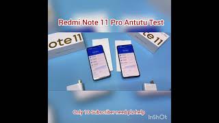 Redmi Note 11 Pro + Antutu Test