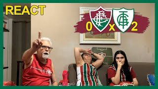 FAMÍLIA TRICOLOR REAGE À 0 FLUMINENSE X 2 AMÉRICA MG  - CAMPEONATO BRASILEIRO 2022