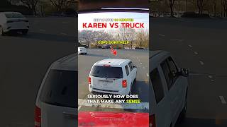 Karen Road Rage wastes 30 minutes on Dashcam